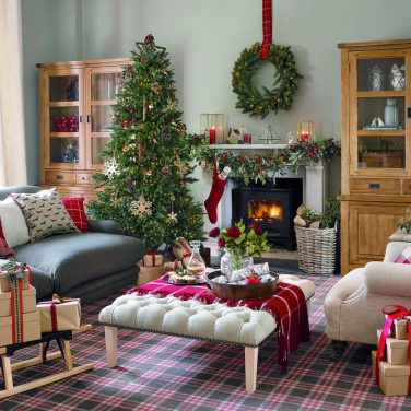 Festive Bedrooms and Traditional Decorations