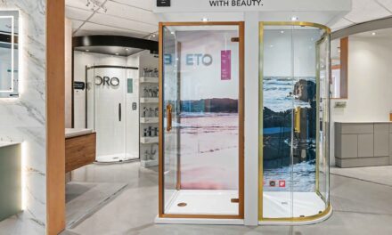 Breathtaking Waterfall showroom displays now available from Flair Showers