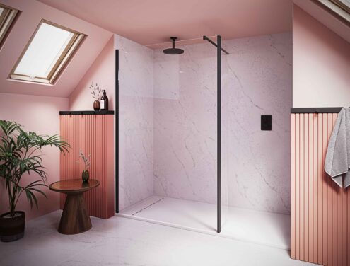 Flair Showers launches BABY AYO – A wetroom collection designed for attic and compact bathrooms