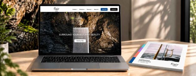 Flair Showers launches New Website with a Trade Hub, Pricing Tool and Support for Specifiers