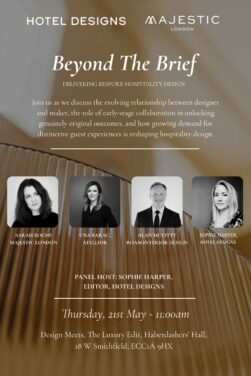 Majestic London to discuss the complexities of designing bespoke shower spaces at CDW 2026