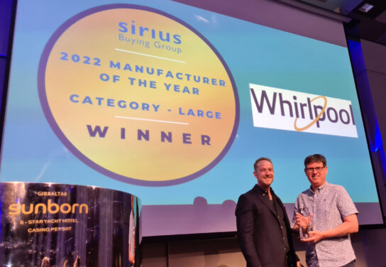 Whirlpool UK Wins Manufacturer of the Year Award for Second Consecutive Year