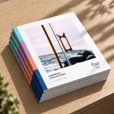 Flair Showers introduces redesigned Harmony Collections brochure