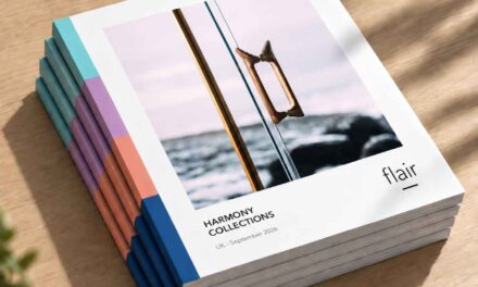 Flair Showers introduces redesigned Harmony Collections brochure