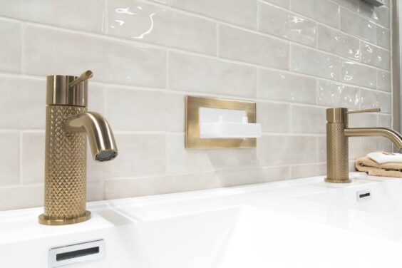 ProofVision Enhances Toothbrush Charger Range with New Brushed Brass Faceplate