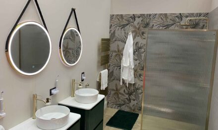 ProofVision Sponsored Ideal Home Show Christmas Bathroom Roomset