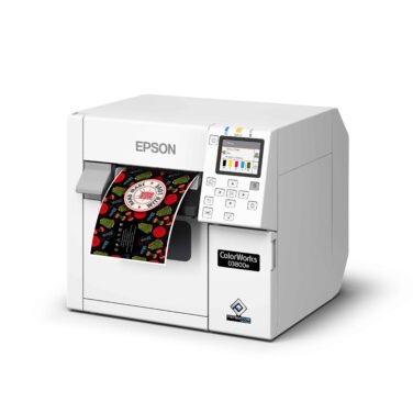 AM Labels Expands Epson ColorWorks Range With Compact Dye-Ink Printer